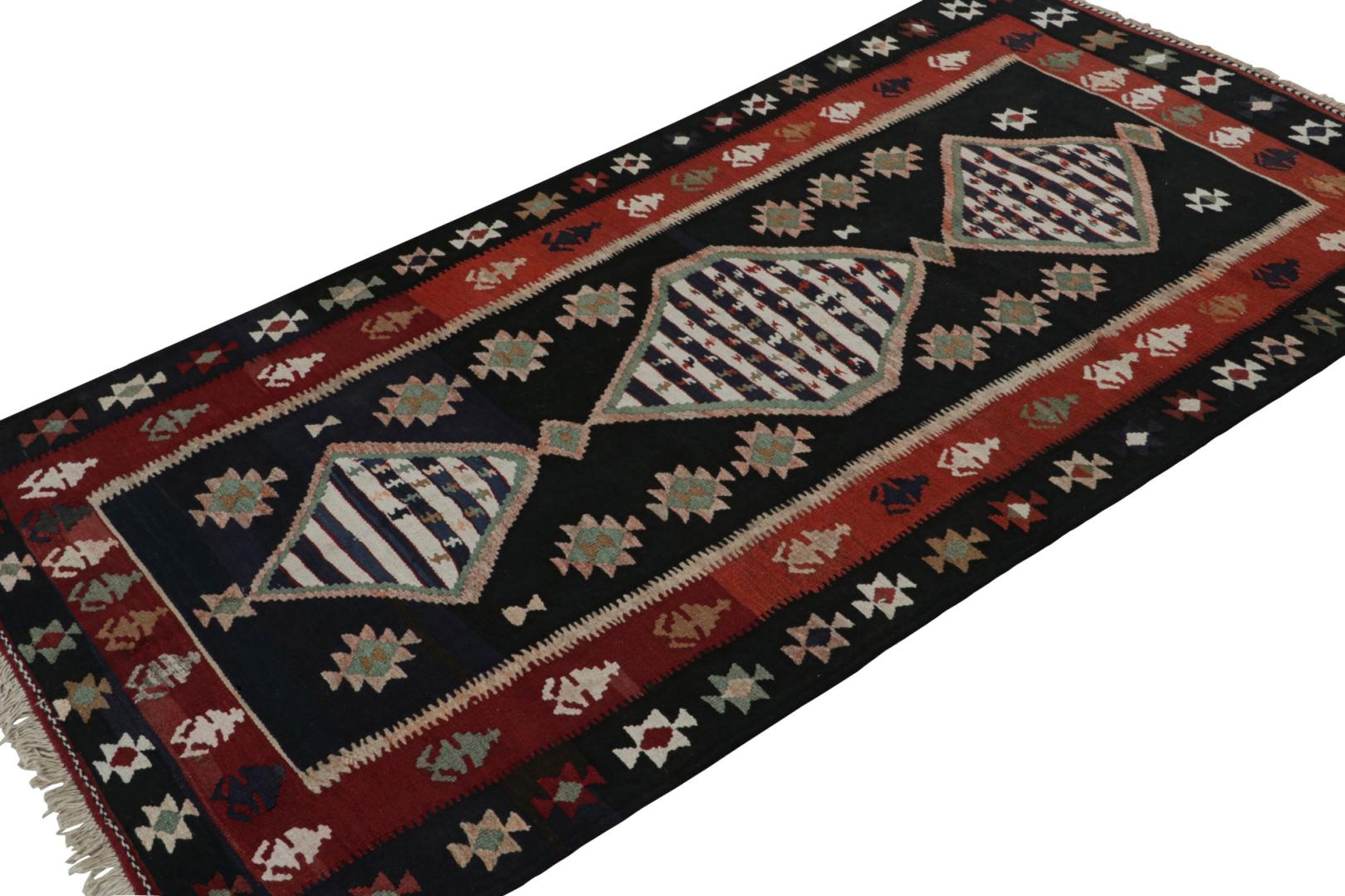 Afghan Tribal Kilim with Medallions