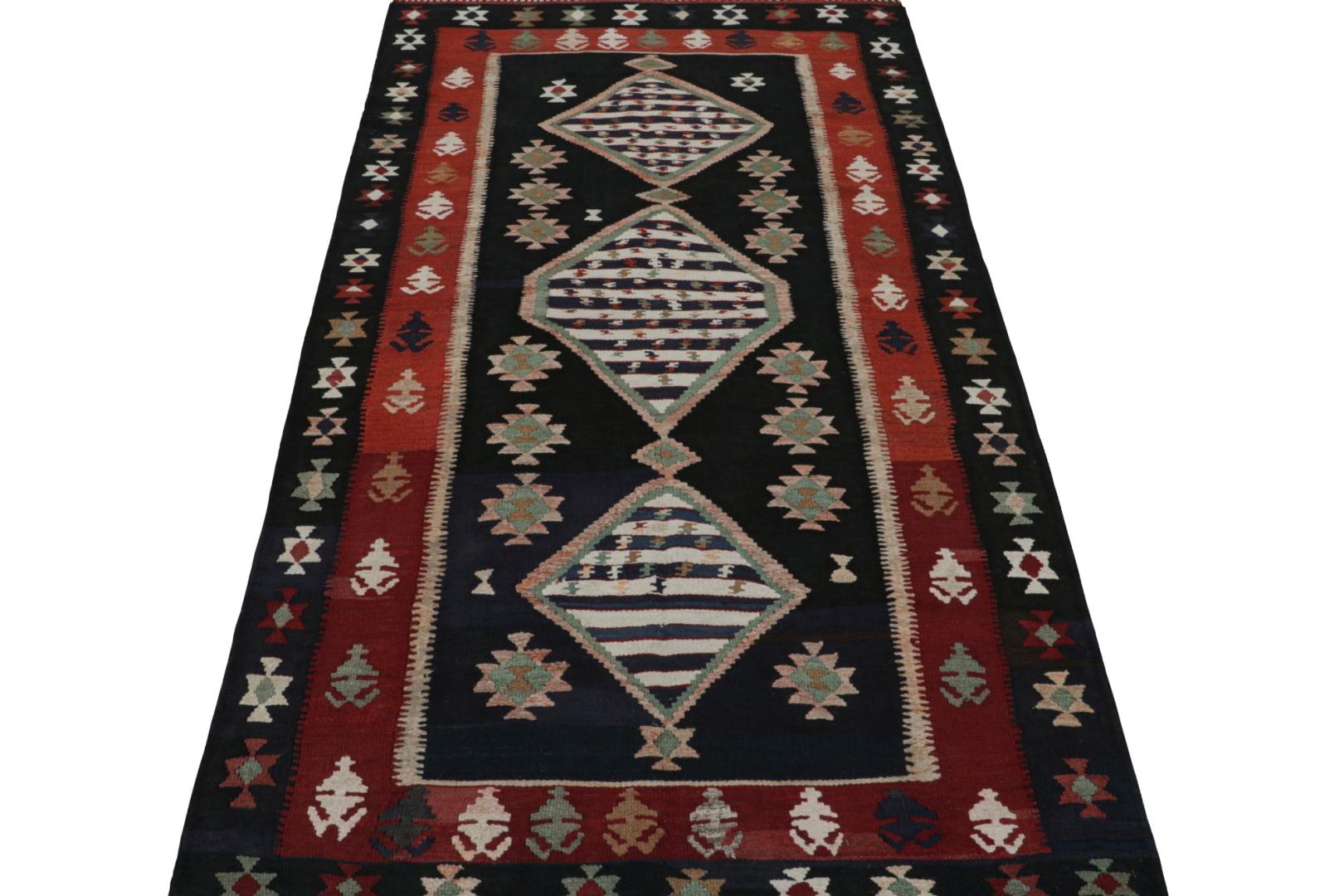 Afghan Tribal Kilim with Medallions