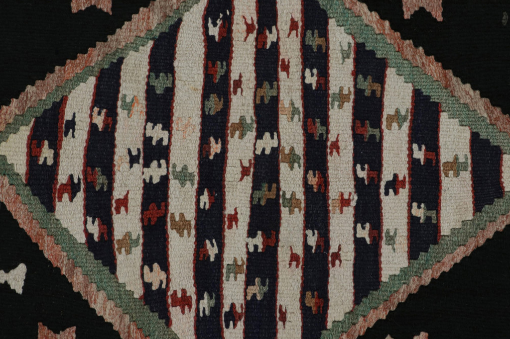 Afghan Tribal Kilim with Medallions