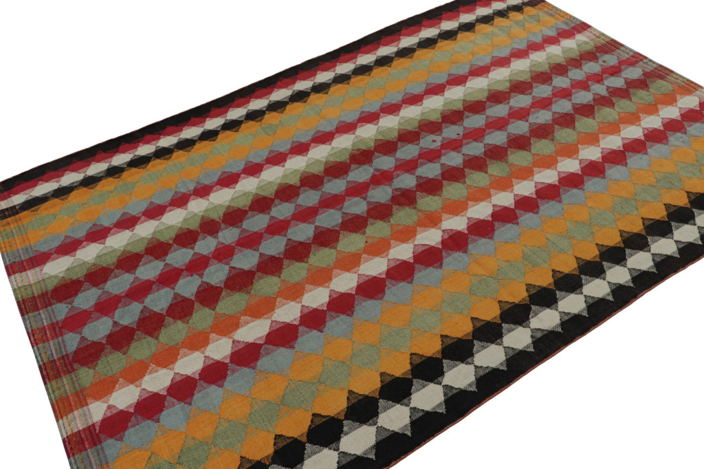 Vintage tribal Afghan Kilim rug