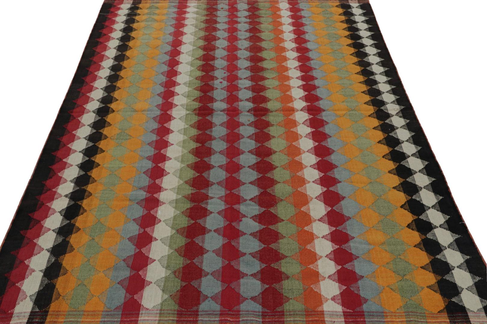 Vintage tribal Afghan Kilim rug