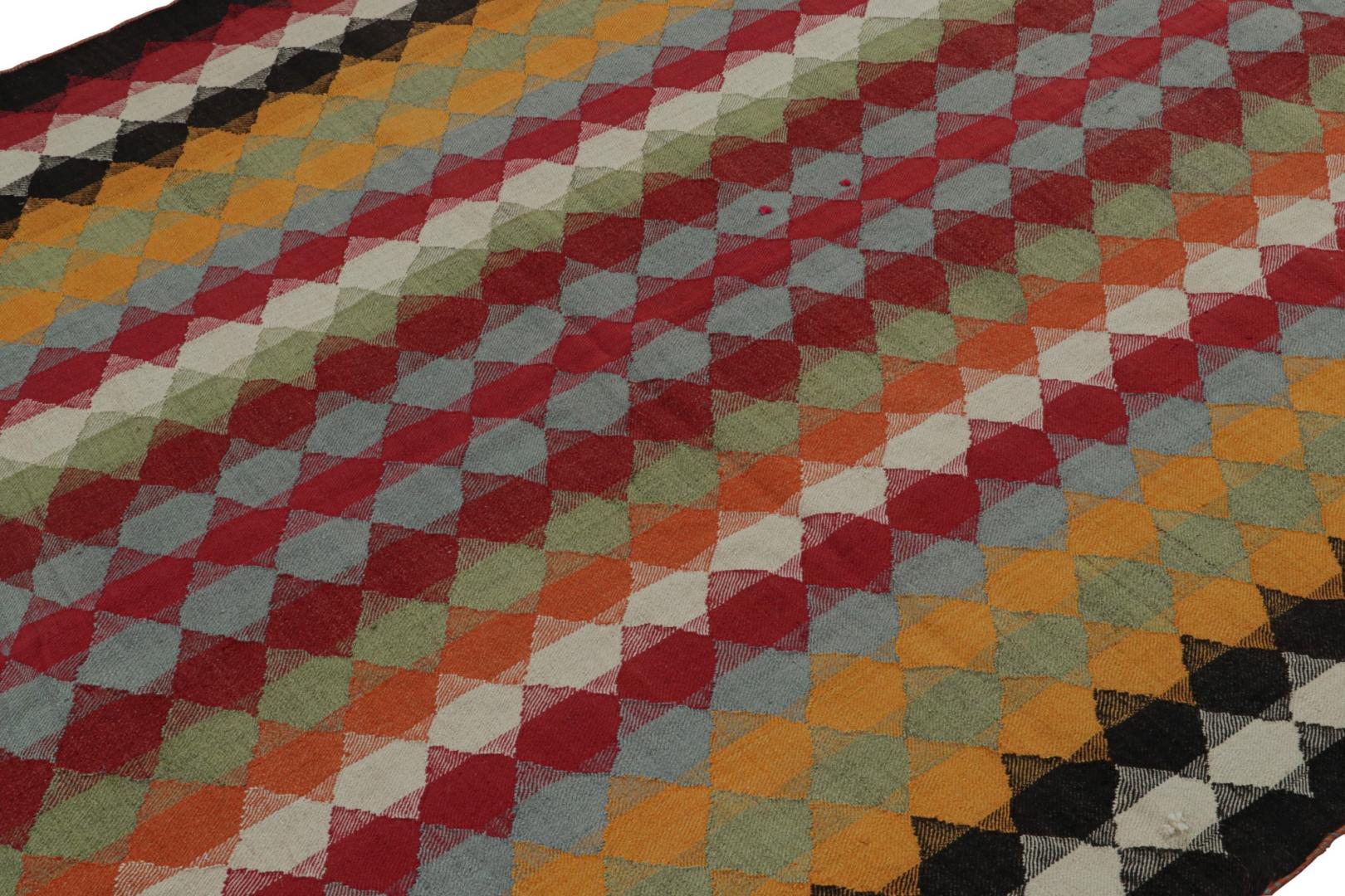 Vintage tribal Afghan Kilim rug