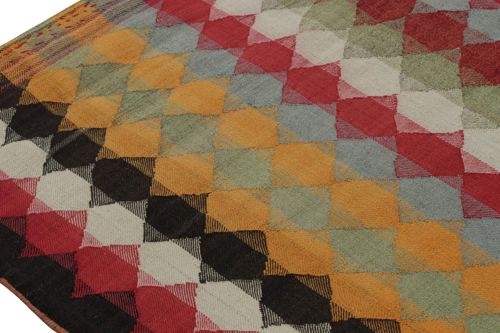 Vintage tribal Afghan Kilim rug