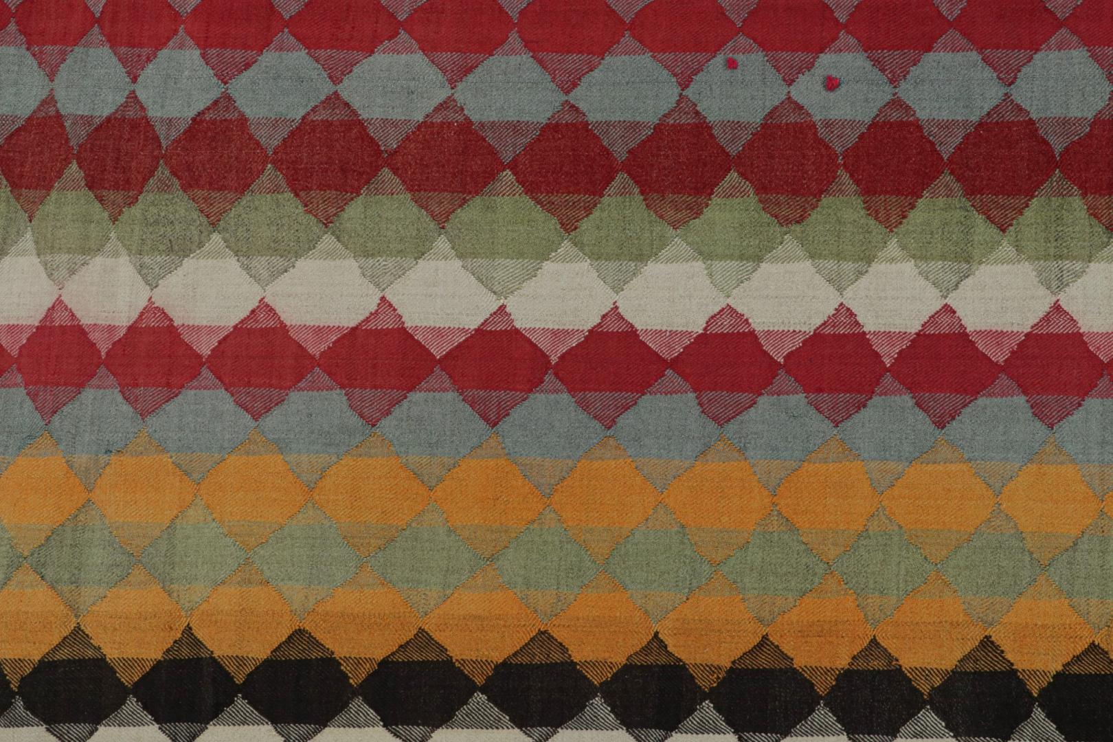 Vintage tribal Afghan Kilim rug