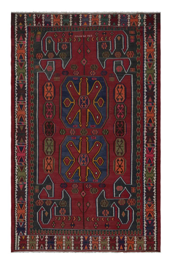 Vintage Afghan Tribal Kilim Rug