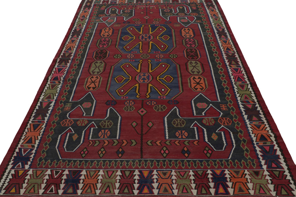 Vintage Afghan Tribal Kilim Rug