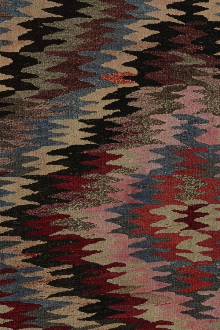 Vintage Afghani Tribal Kilim with Geometric Patterns