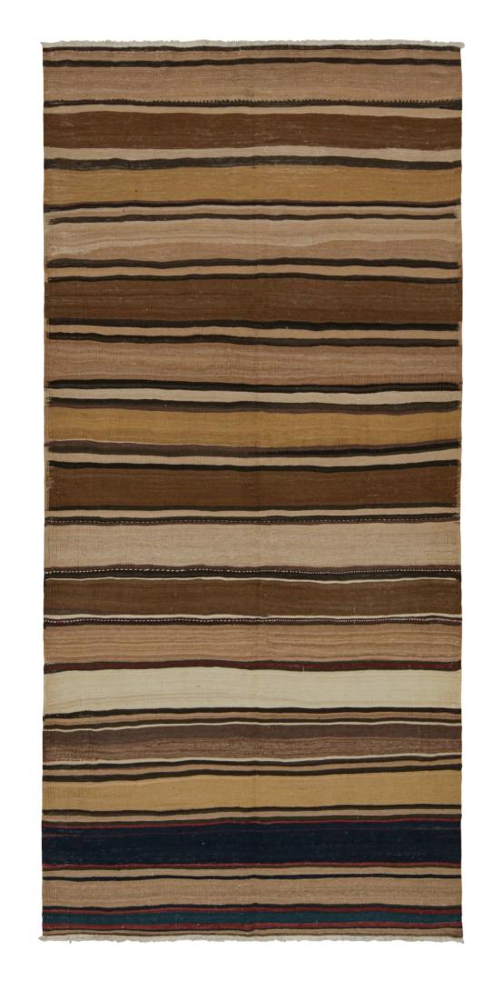 Vintage Afghani tribal Kilim rug