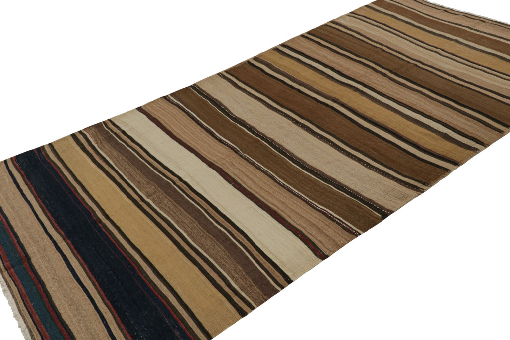 Vintage Afghani tribal Kilim rug
