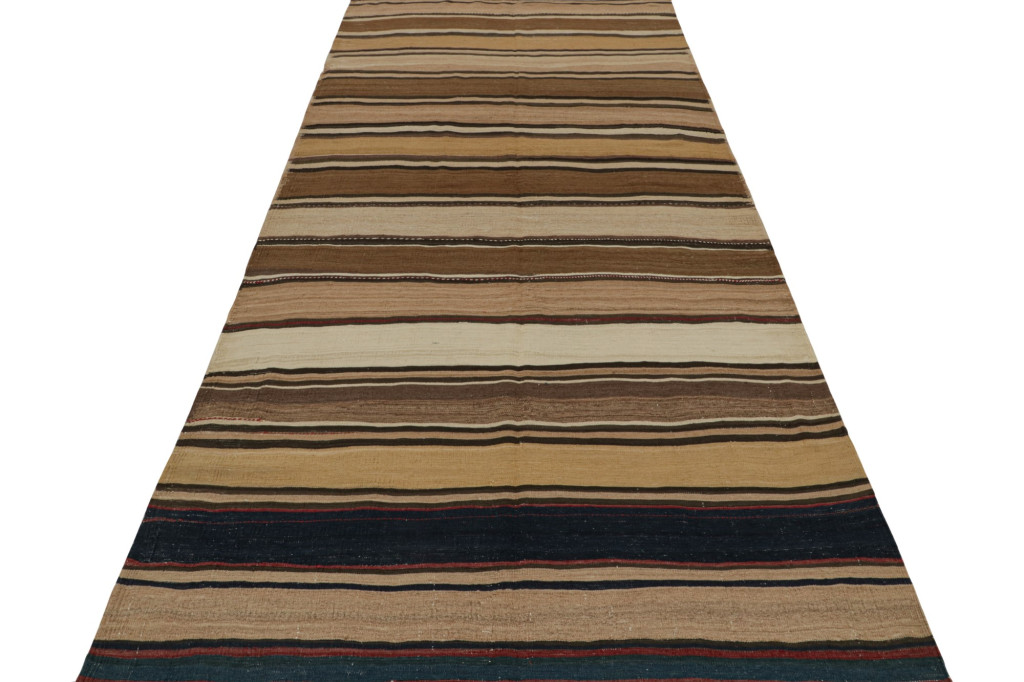 Vintage Afghani tribal Kilim rug