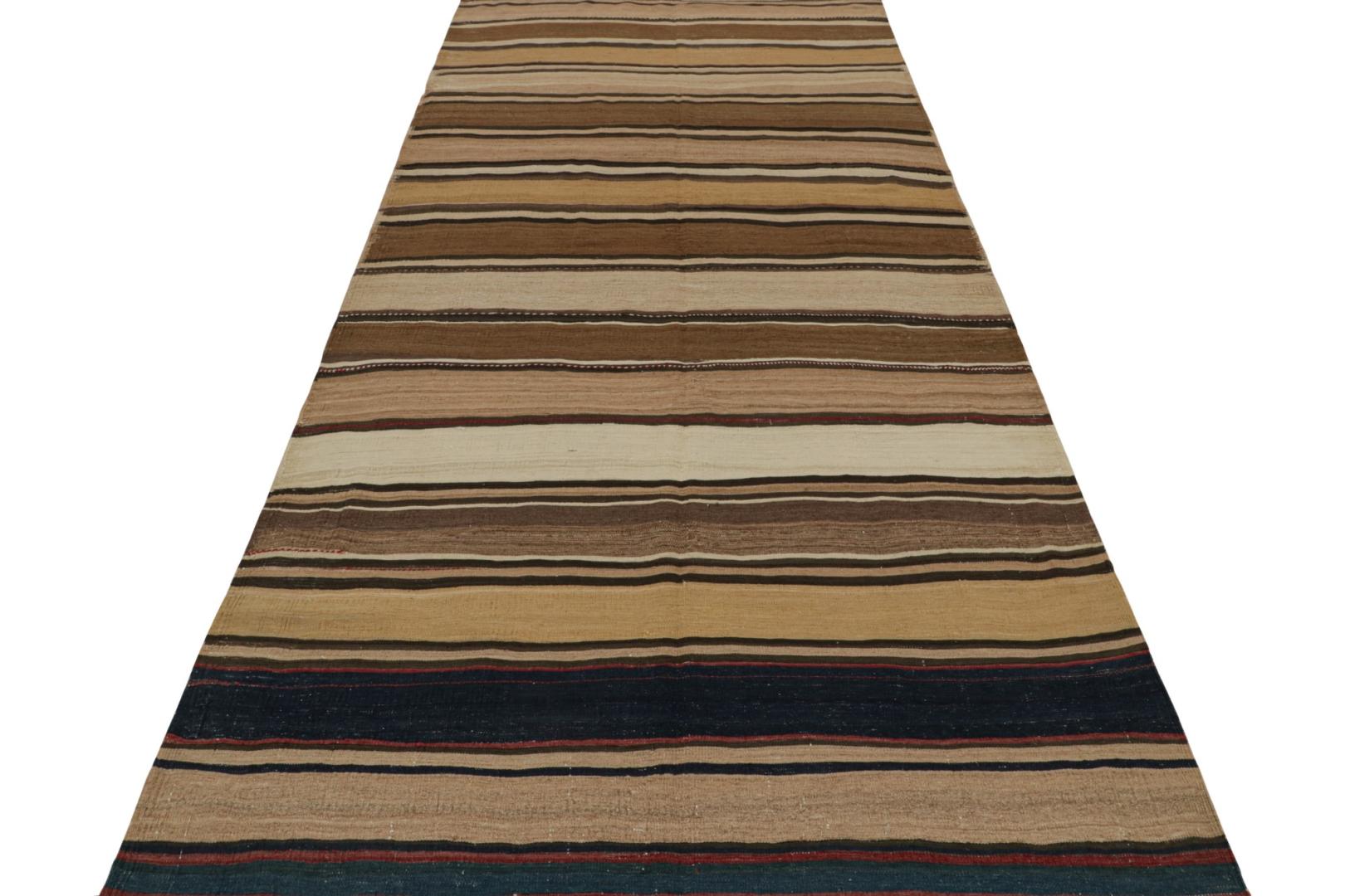 Vintage Afghani tribal Kilim rug