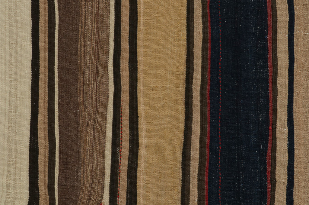 Vintage Afghani tribal Kilim rug