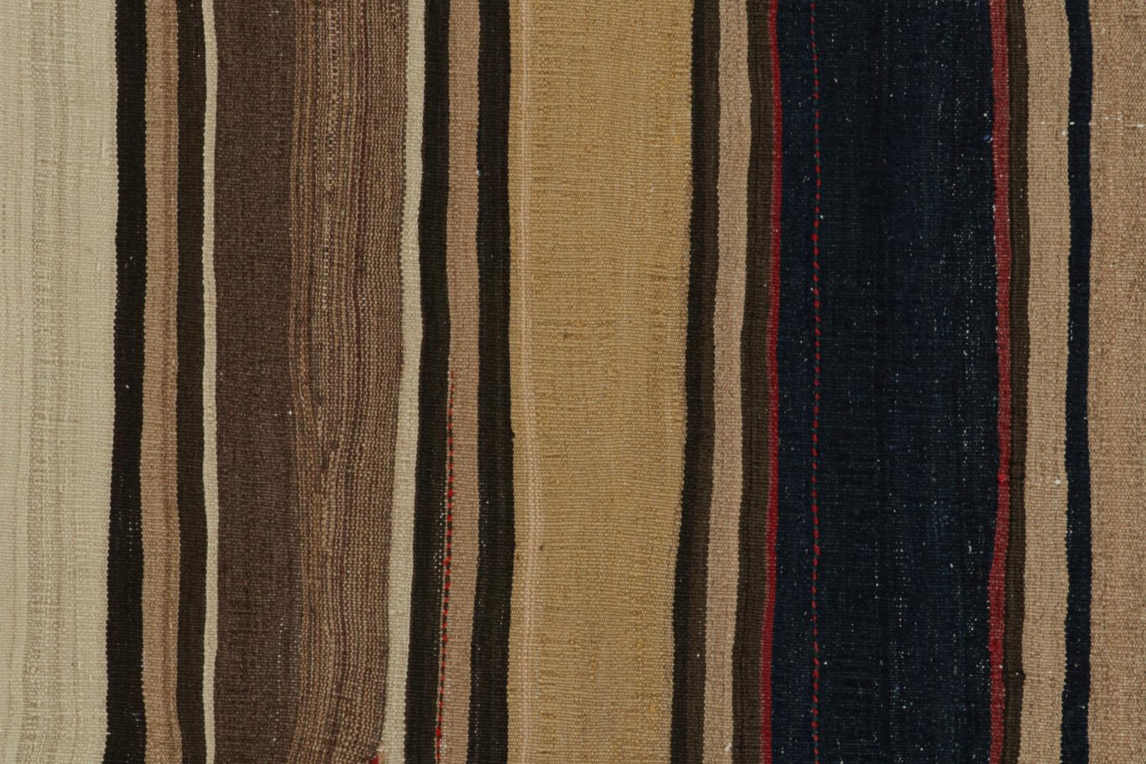 Vintage Afghani tribal Kilim rug