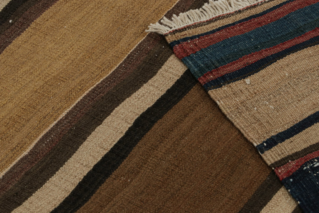Vintage Afghani tribal Kilim rug