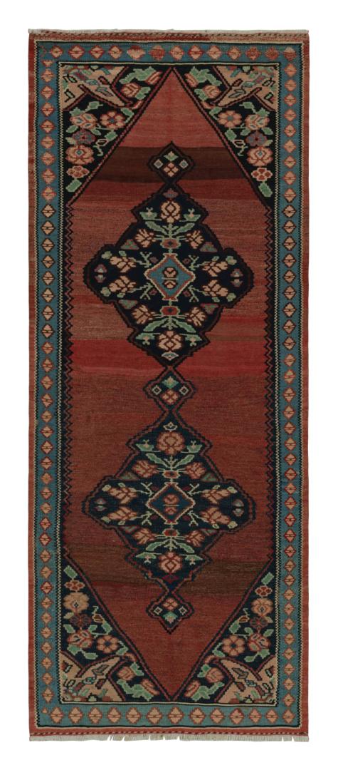 Afghan Tribal Kilim with Medallions