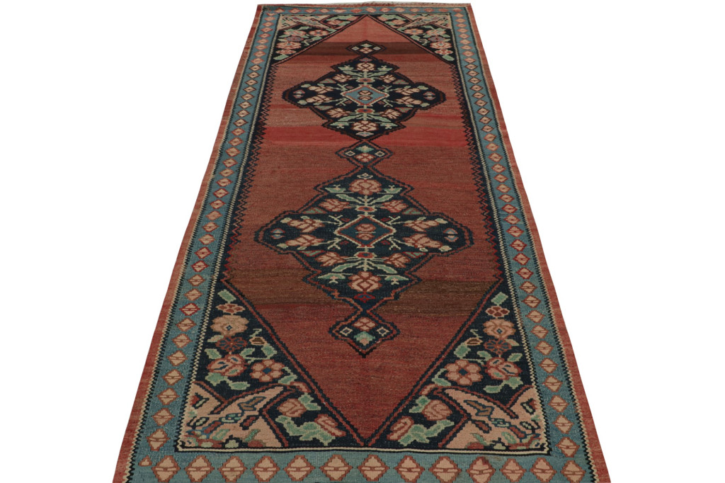 Afghan Tribal Kilim with Medallions