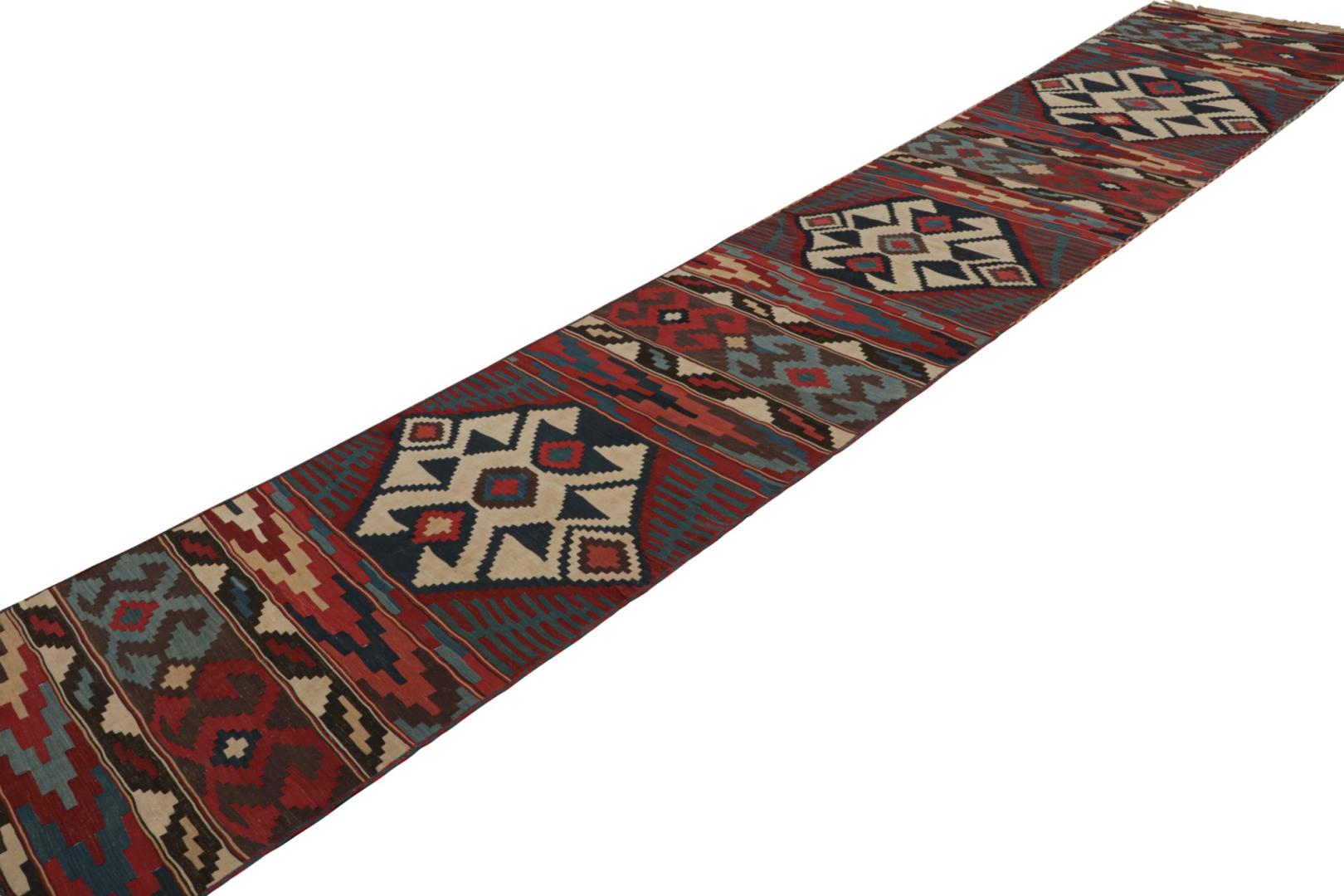 Twin Vintage Afghan Extra-long Runner Rugs