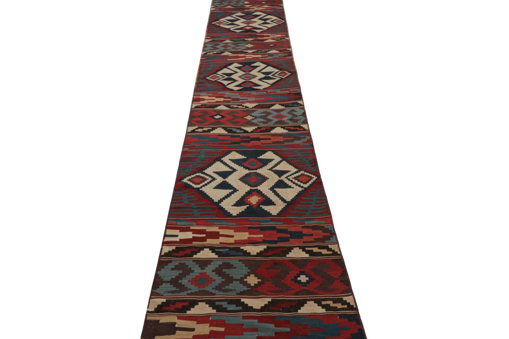 Twin Vintage Afghan Extra-long Runner Rugs