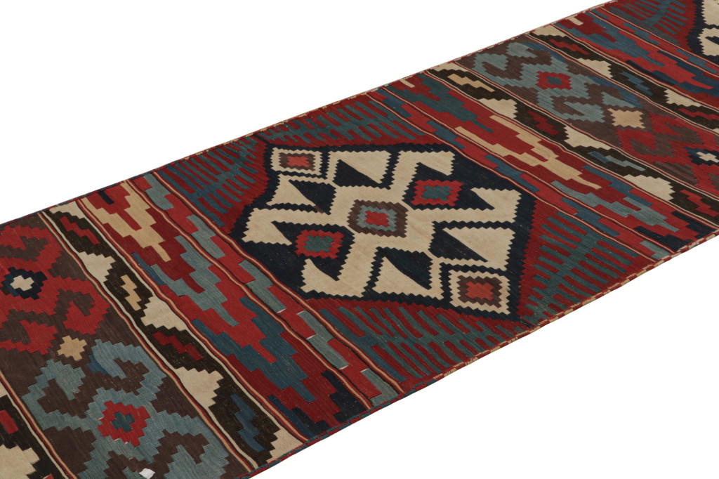 Twin Vintage Afghan Extra-long Runner Rugs