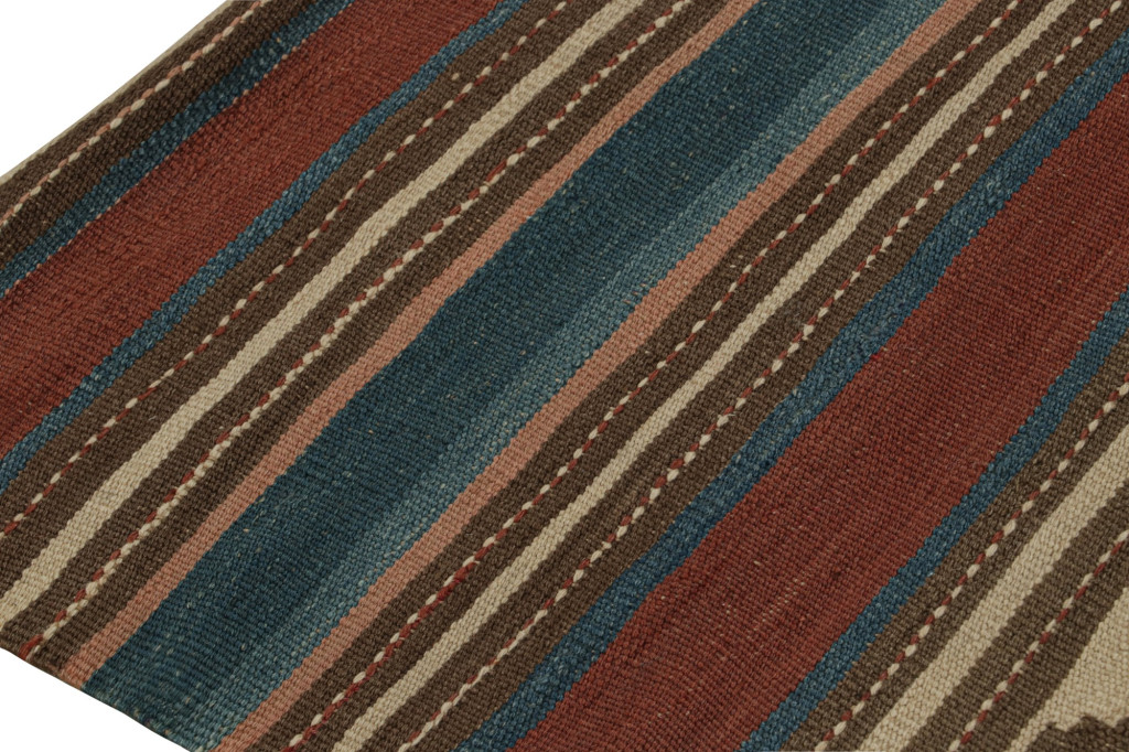 Afghan Tribal Kilim Rug in Red