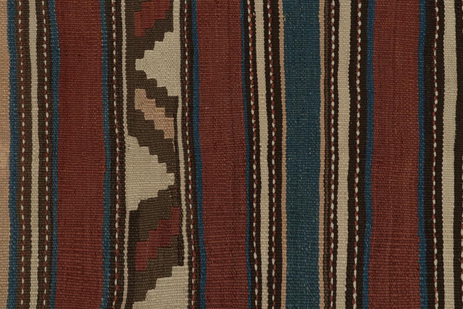Afghan Tribal Kilim Rug in Red