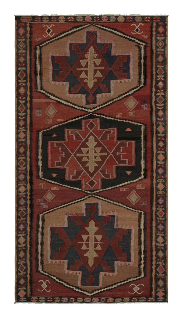 Vintage tribal Afghan Kilim rug