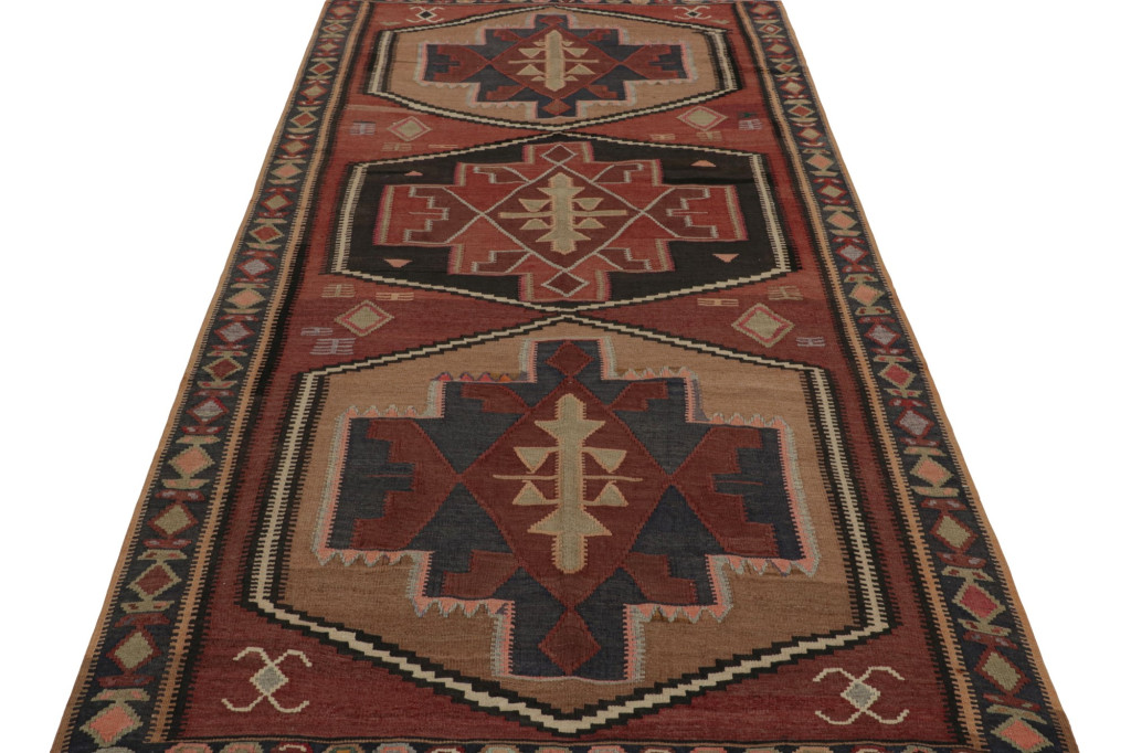 Vintage tribal Afghan Kilim rug