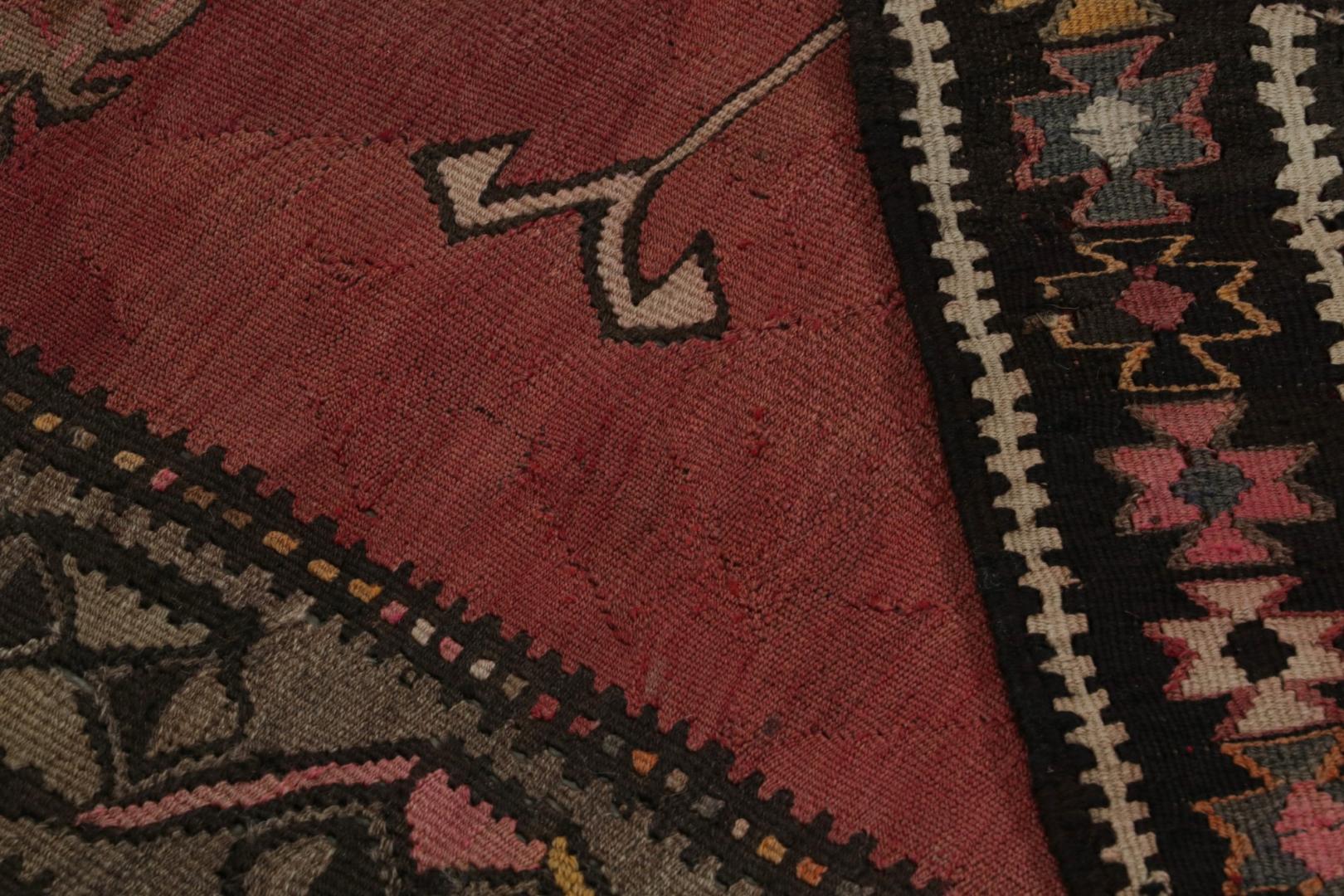 Vintage Afghani tribal Kilim rug