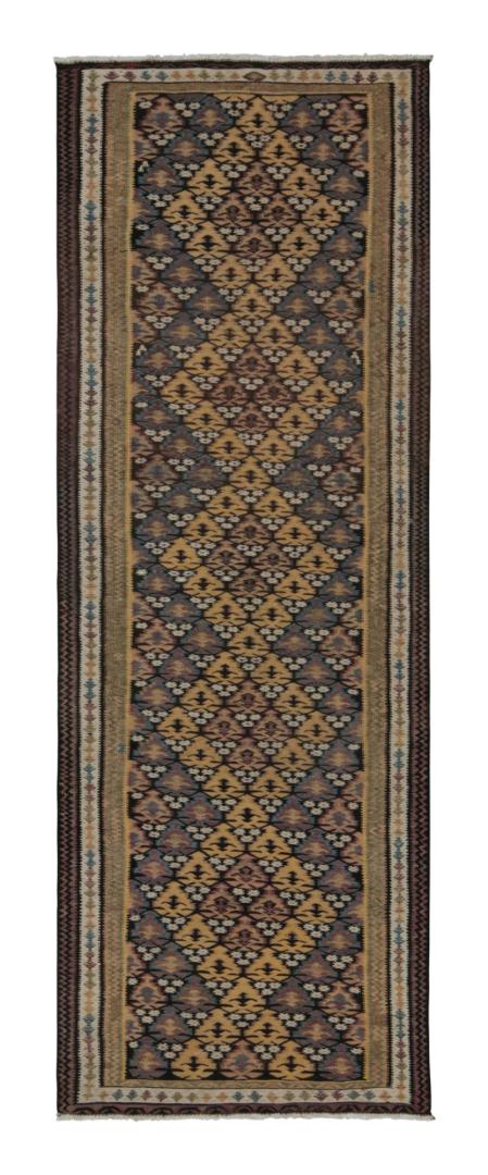 Vintage Persian extra-long runner rug