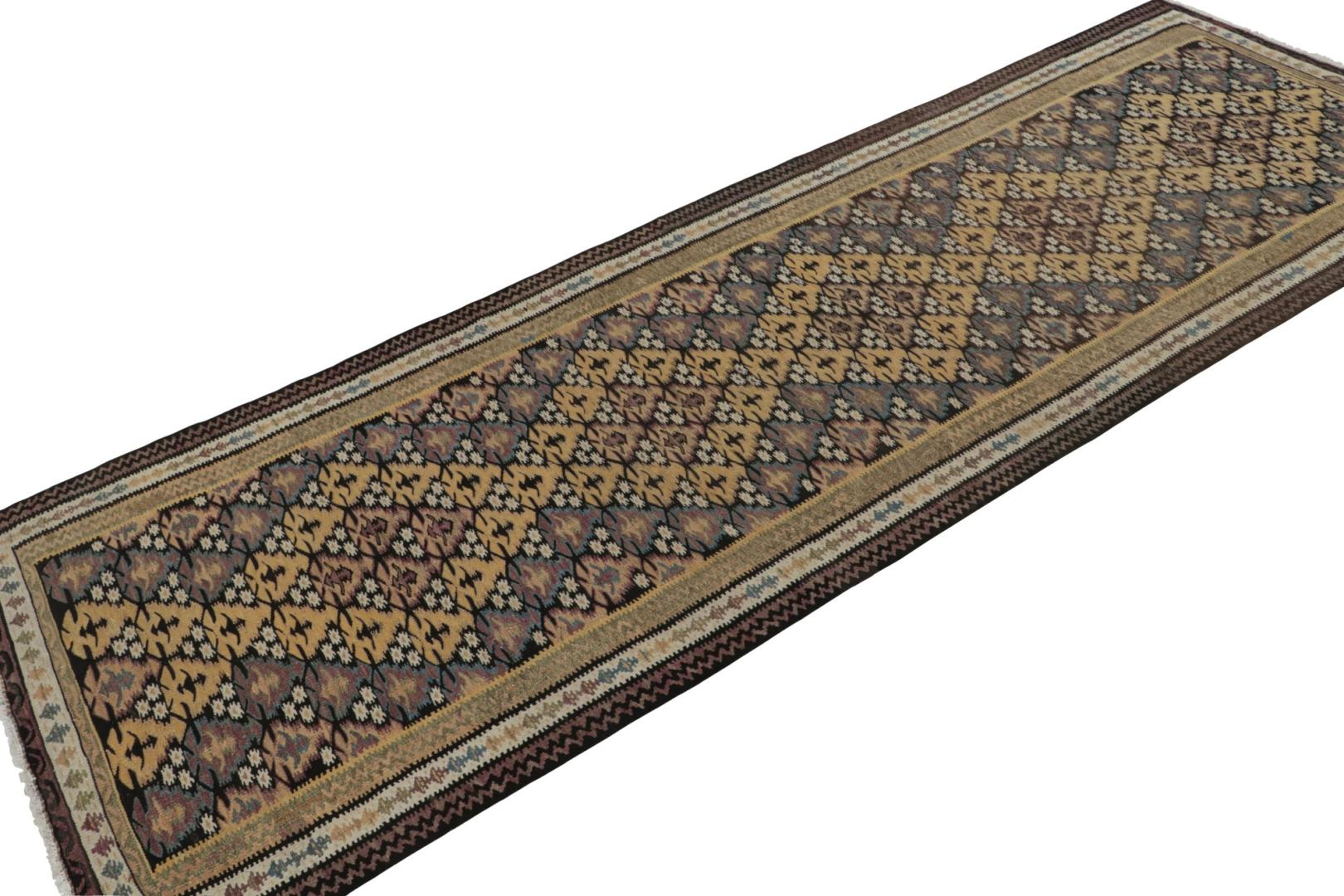 Vintage Persian extra-long runner rug