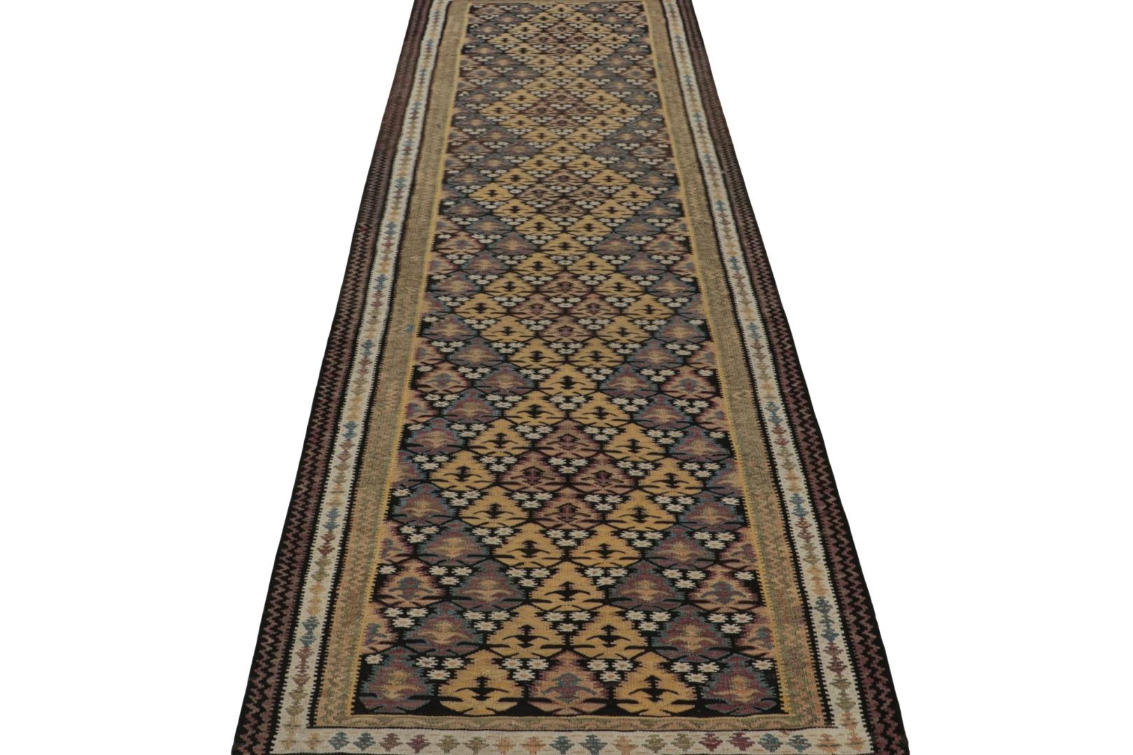 Vintage Persian extra-long runner rug