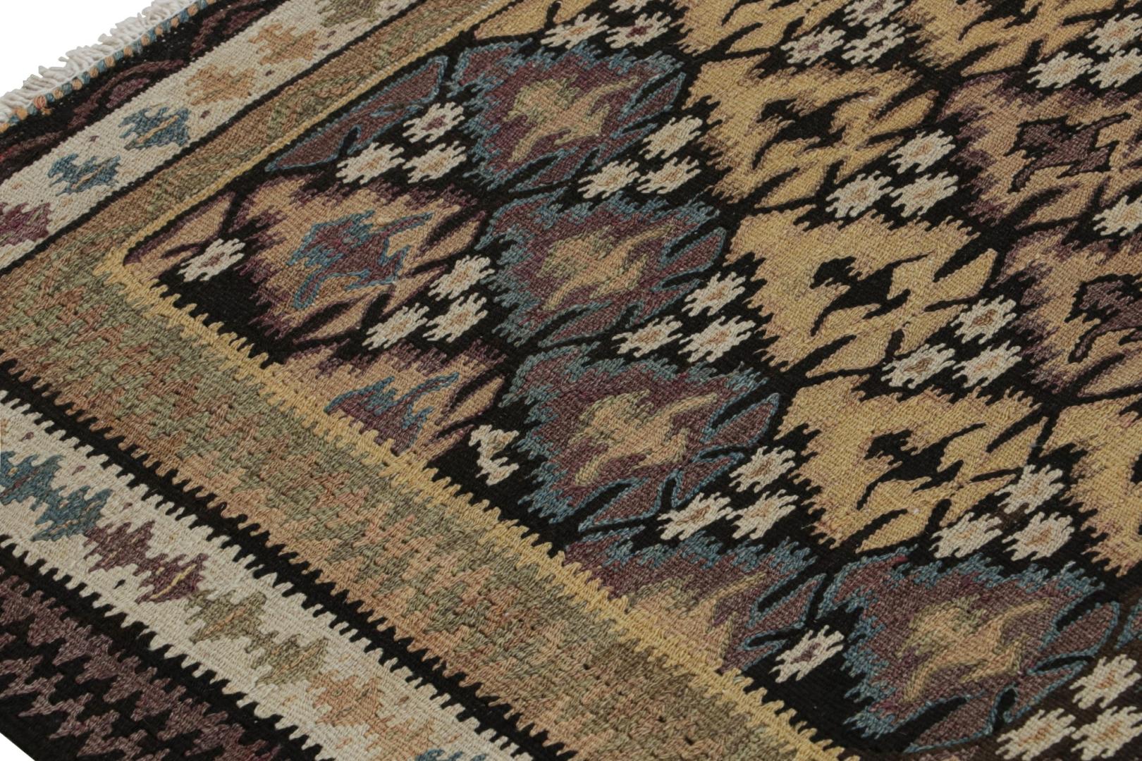 Vintage Persian extra-long runner rug