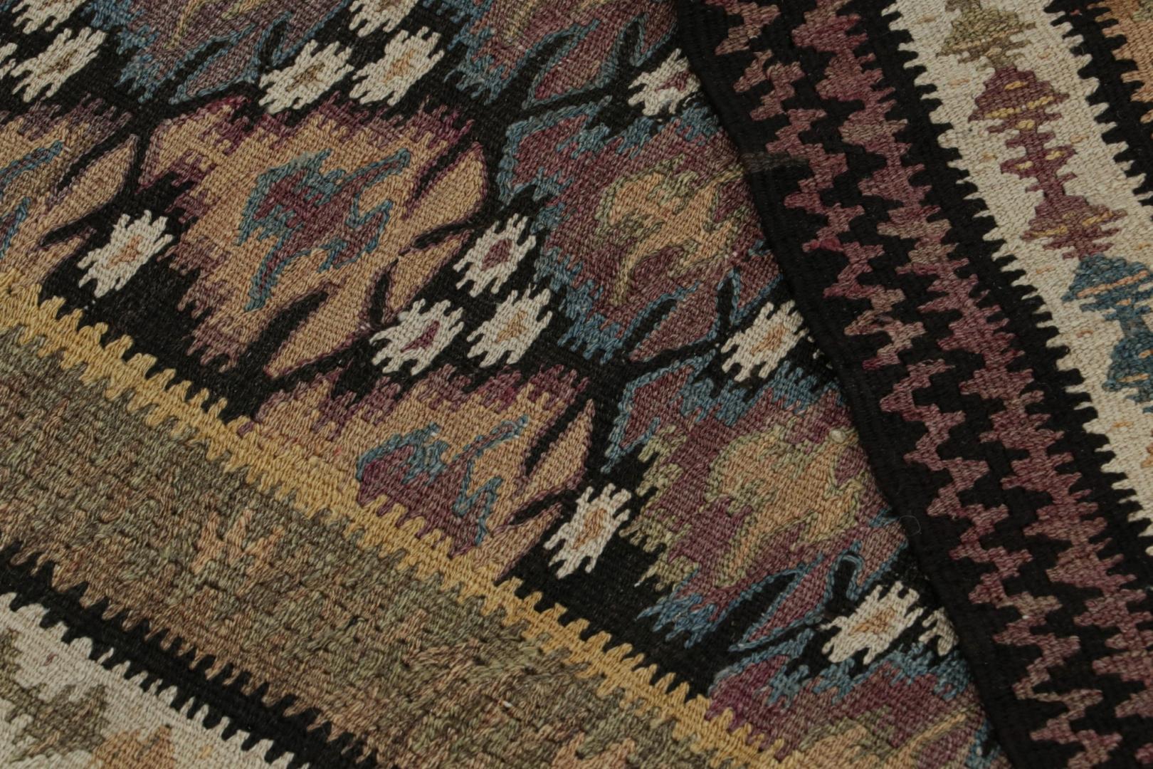 Vintage Persian extra-long runner rug