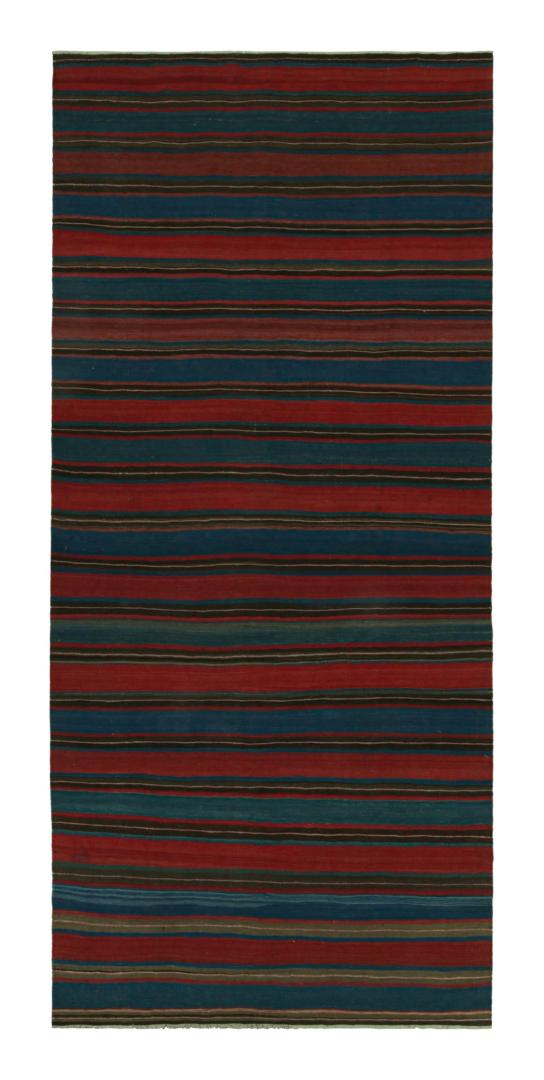 Vintage Afghan Tribal Kilim Gallery Runner rug