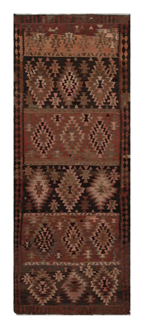 Vintage Afghan Kilim and Gallery Runner Rug