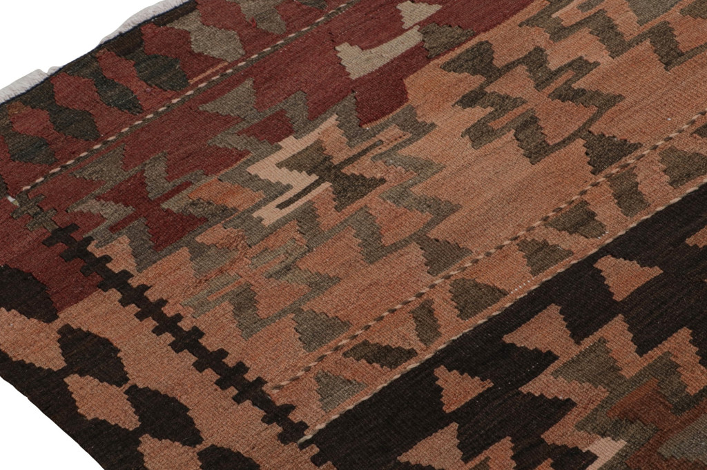 Vintage Afghan Kilim and Gallery Runner Rug