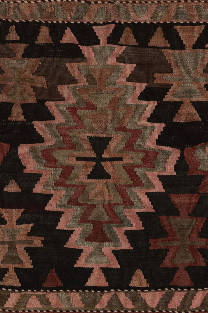 Vintage Afghan Kilim and Gallery Runner Rug