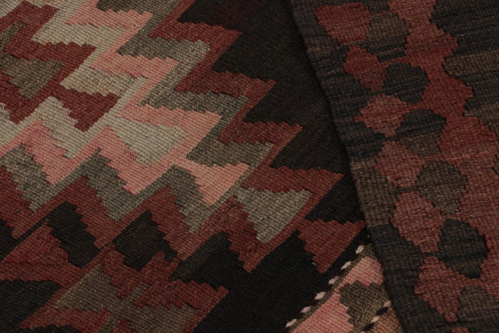 Vintage Afghan Kilim and Gallery Runner Rug