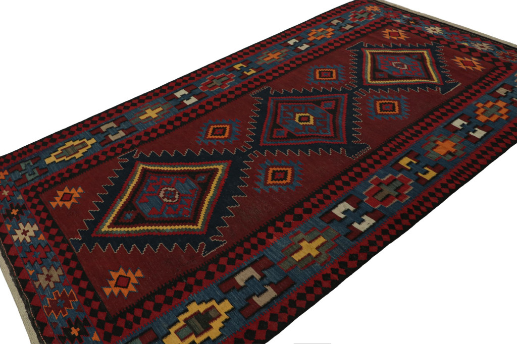 Vintage Tribal kilim rug