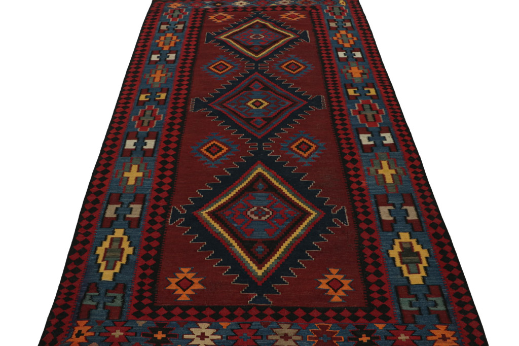 Vintage Tribal kilim rug