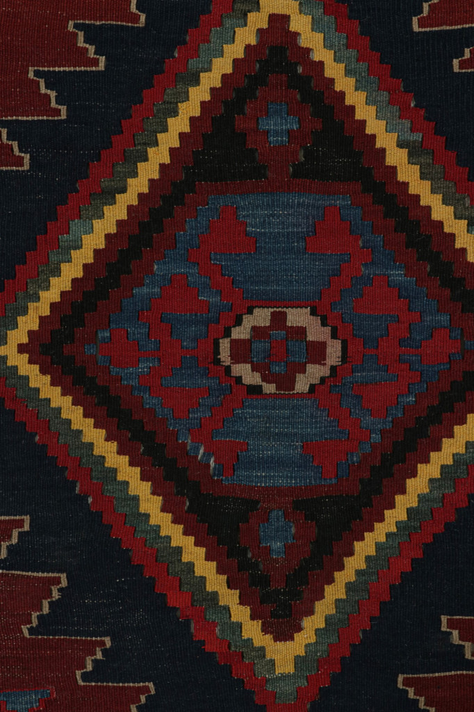 Vintage Tribal kilim rug