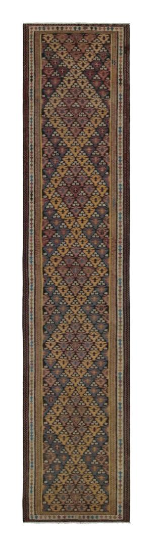 Vintage Persian extra-long runner rug