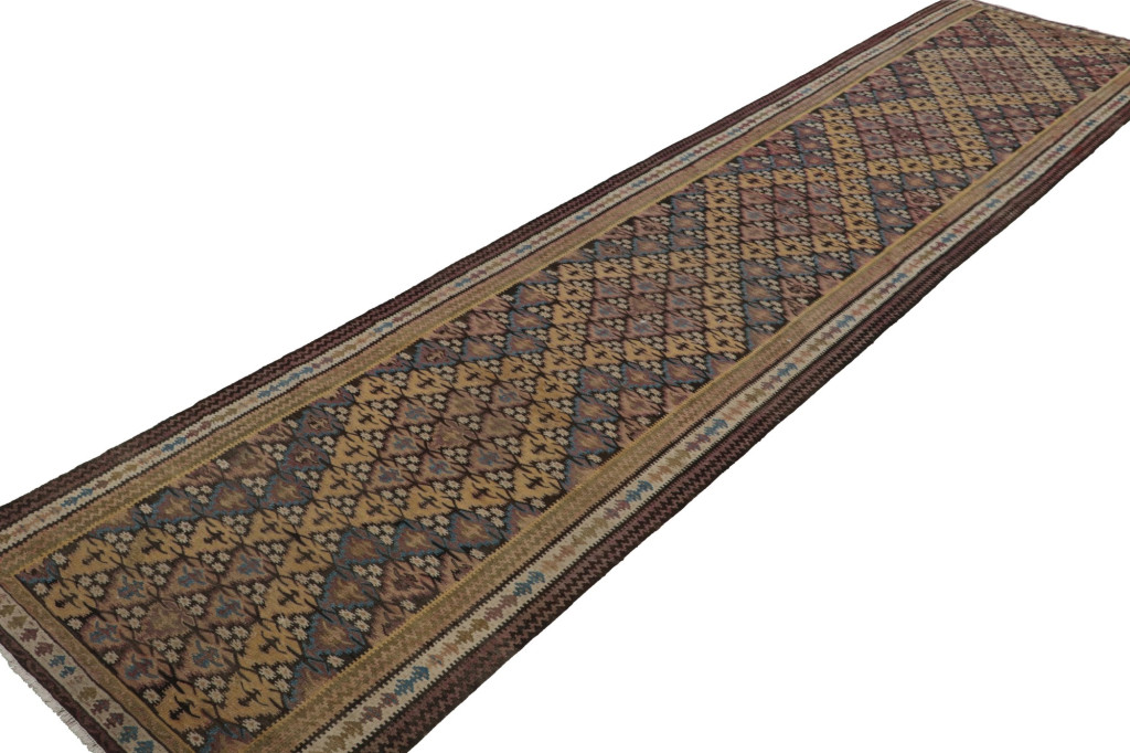 Vintage Persian extra-long runner rug