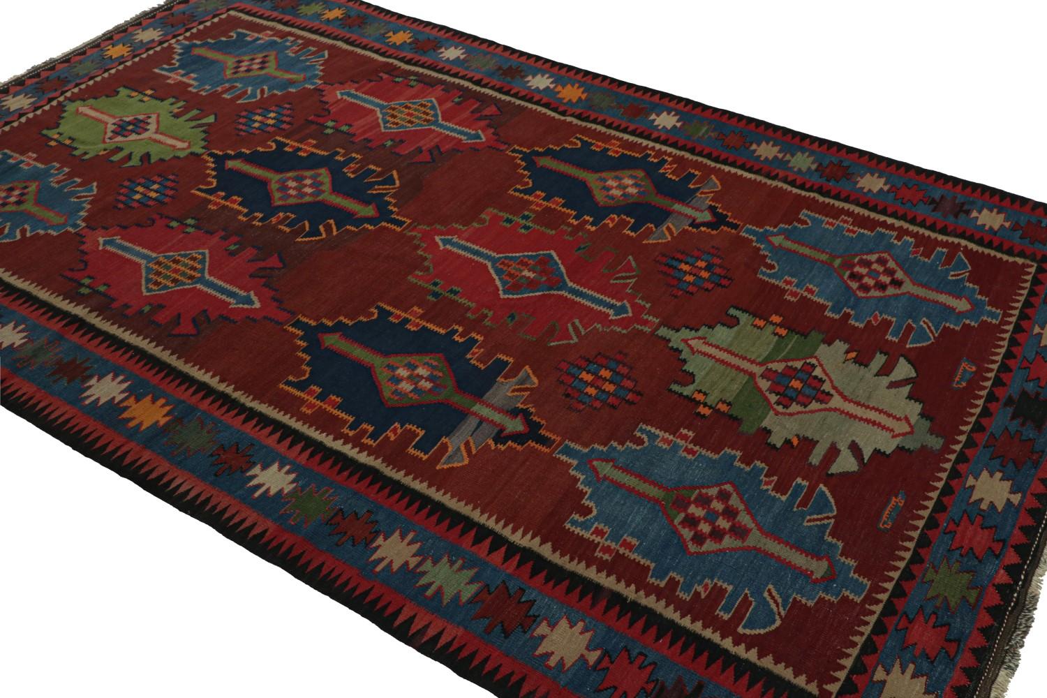 Vintage Afghan Tribal Kilim rug