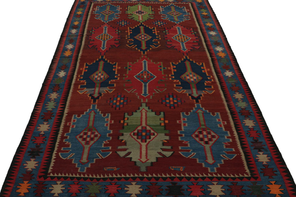 Vintage Afghan Tribal Kilim rug