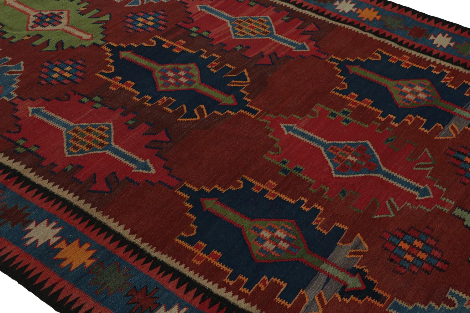 Vintage Afghan Tribal Kilim rug