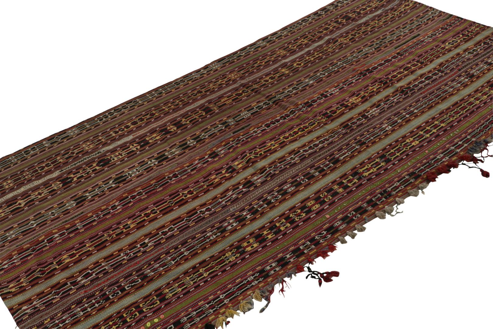 Vintage Afghani Tribal Kilim Rug