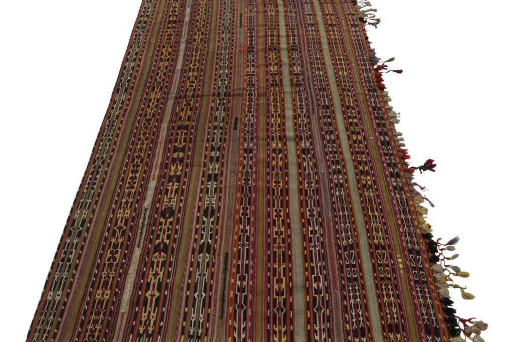 Vintage Afghani Tribal Kilim Rug