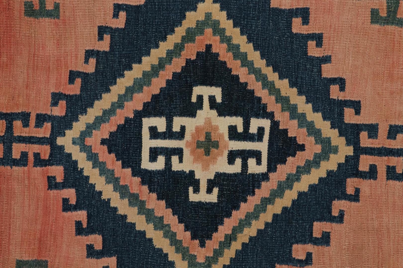 Vintage Persian Sofreh Kilim and Square Rug