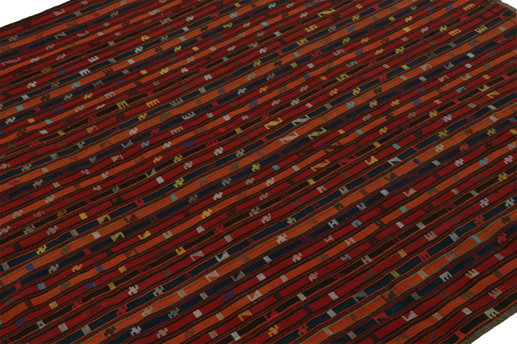 Vintage Afghan Tribal Kilim Rug